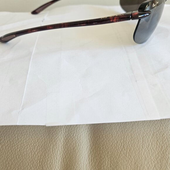 MAUI JIM (MJ) SPORT MJ SUNGLASSES NEW412 1070 17 130 BANYANS MB-BG MADE IN JAPAN - Picture 9 of 12